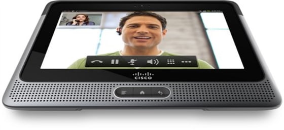 Cius is a tablet computer with the ability to do video calls that Cisco plans to release in 2011.
